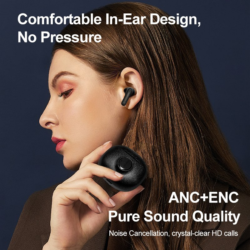 Tws Ai Smart Translation Enc True Wireless Earphones with Noise Cancelling Anc Enc