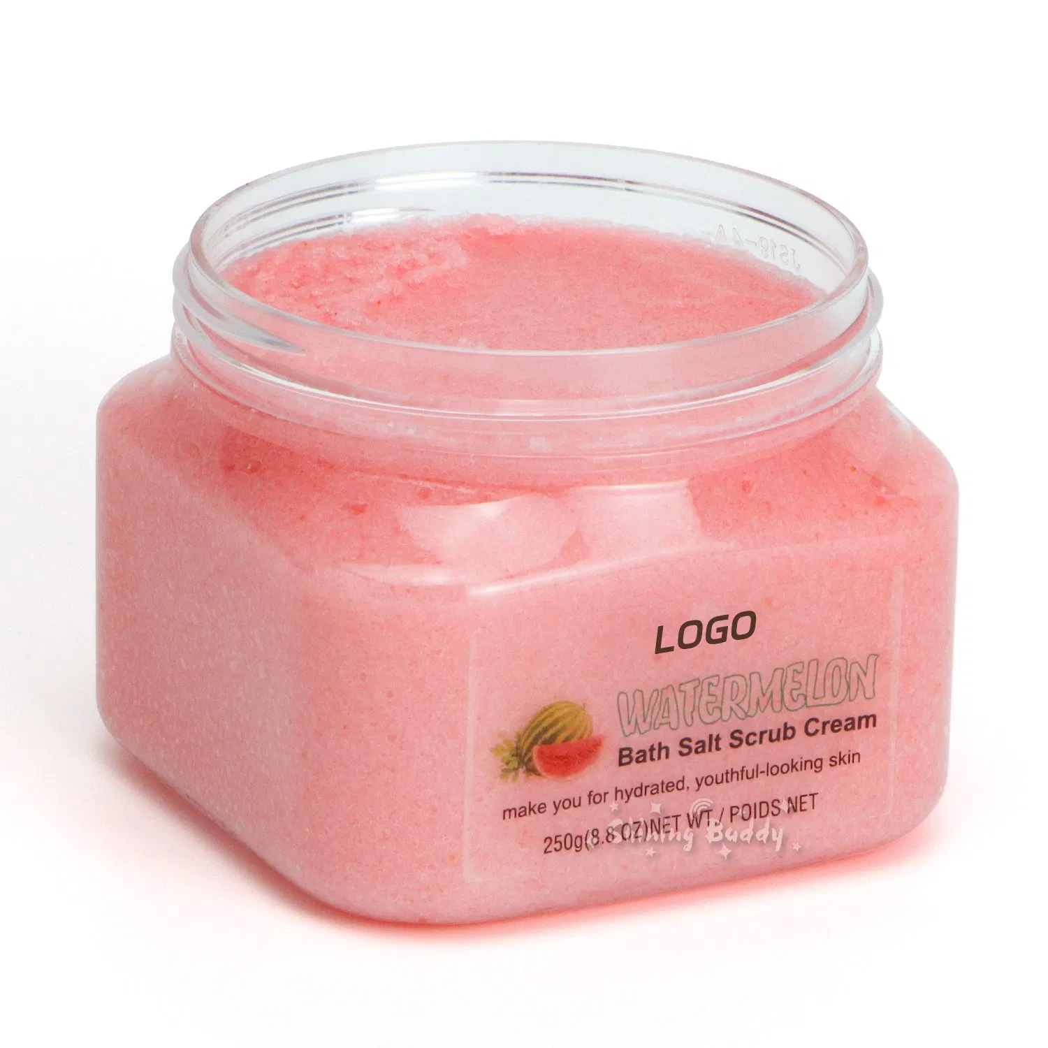 Private Label Body Care Strawberry Body Scrub OEM/ODM Whitening Moisturizing The Skin
