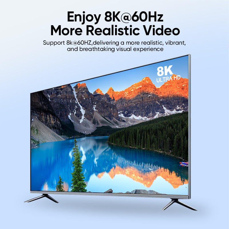 8K HDMI Kvm Switches 2 USB 2.0 2 USB1.1 Dual Monitor Switcher Display Displayport Monitors Computers Kvm Switch with HDMI