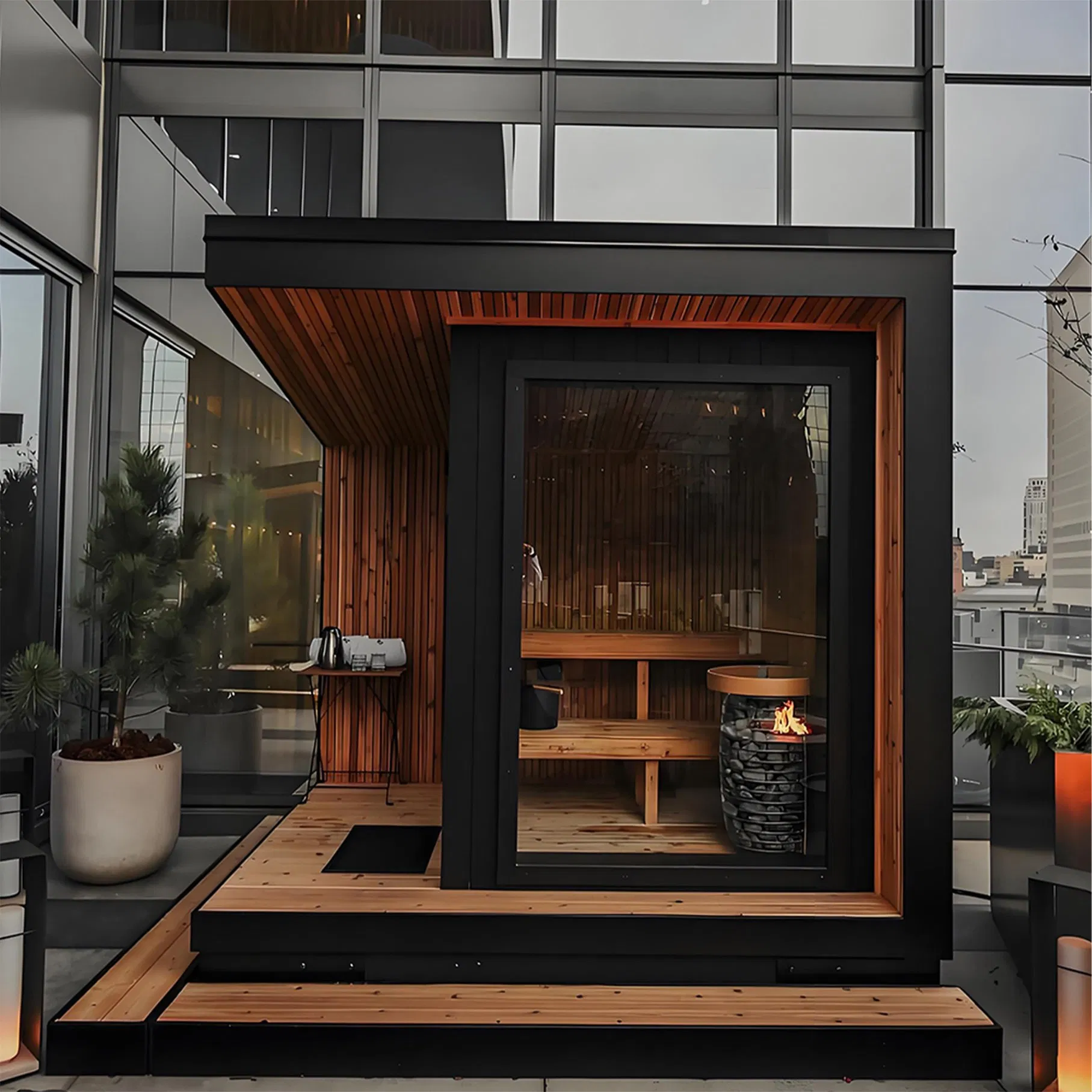 Инфракрасная сауна для дома и улицы Boda