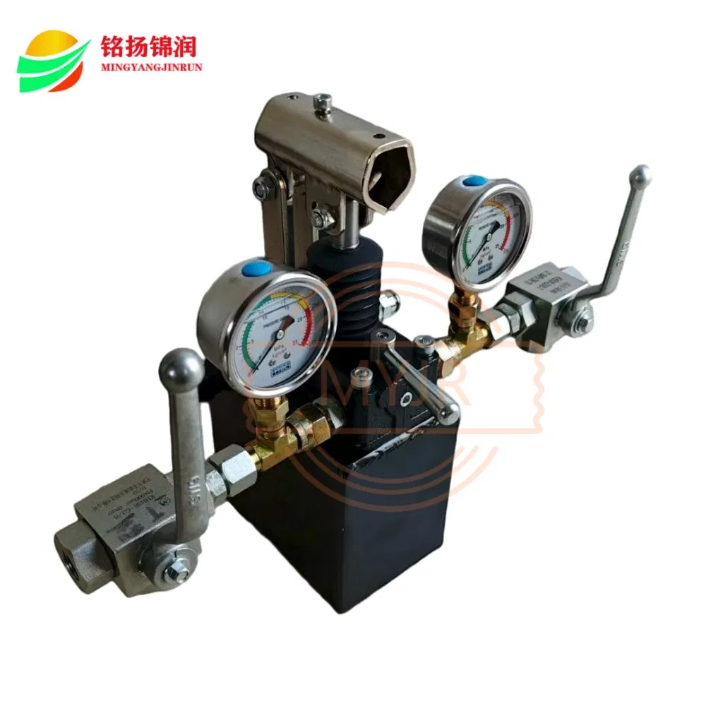 Ручной гидравлический насос MYPMDVB-45, 35 МПа