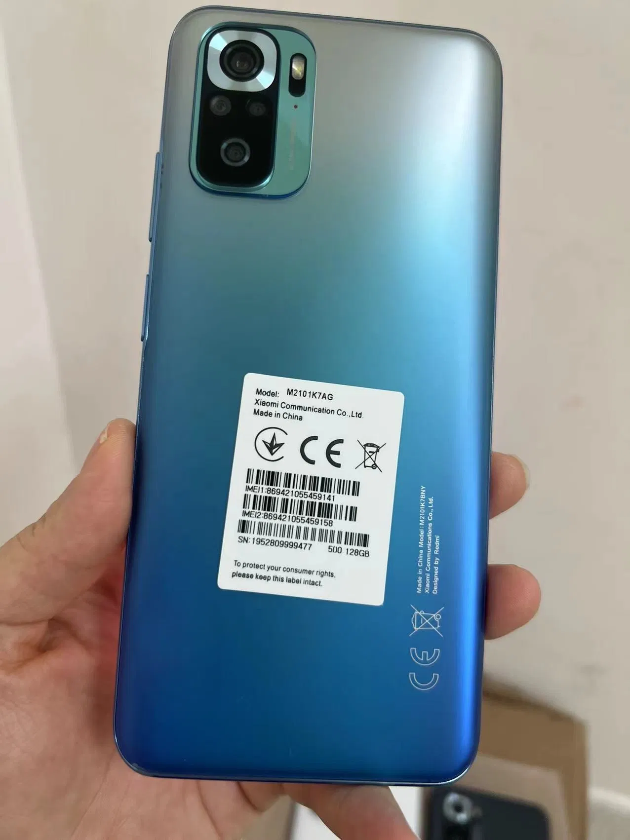 Mobile Phone Second-Hand Phone Global Version for Note 10s Eea Onyx Gray 6+64 NFC Cheap Smart Mobile Phones 4G Smartphones