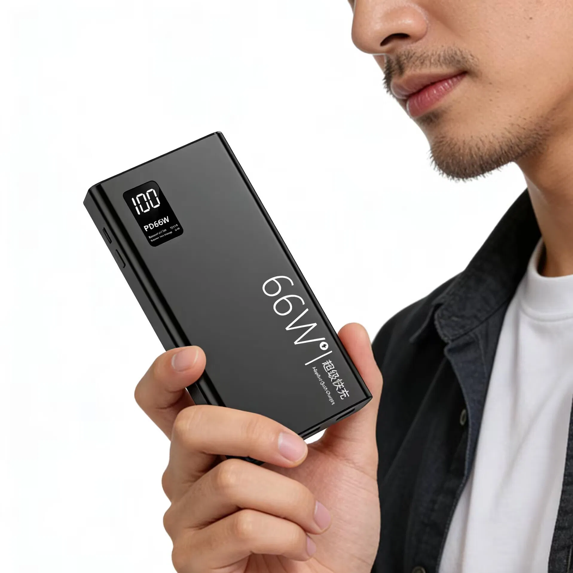 Factory Wholesale Pd66W Super Fast Charge Power Bank 3c Certified 20000mAh Large Capacity Cross-Border Mobile Power Supply