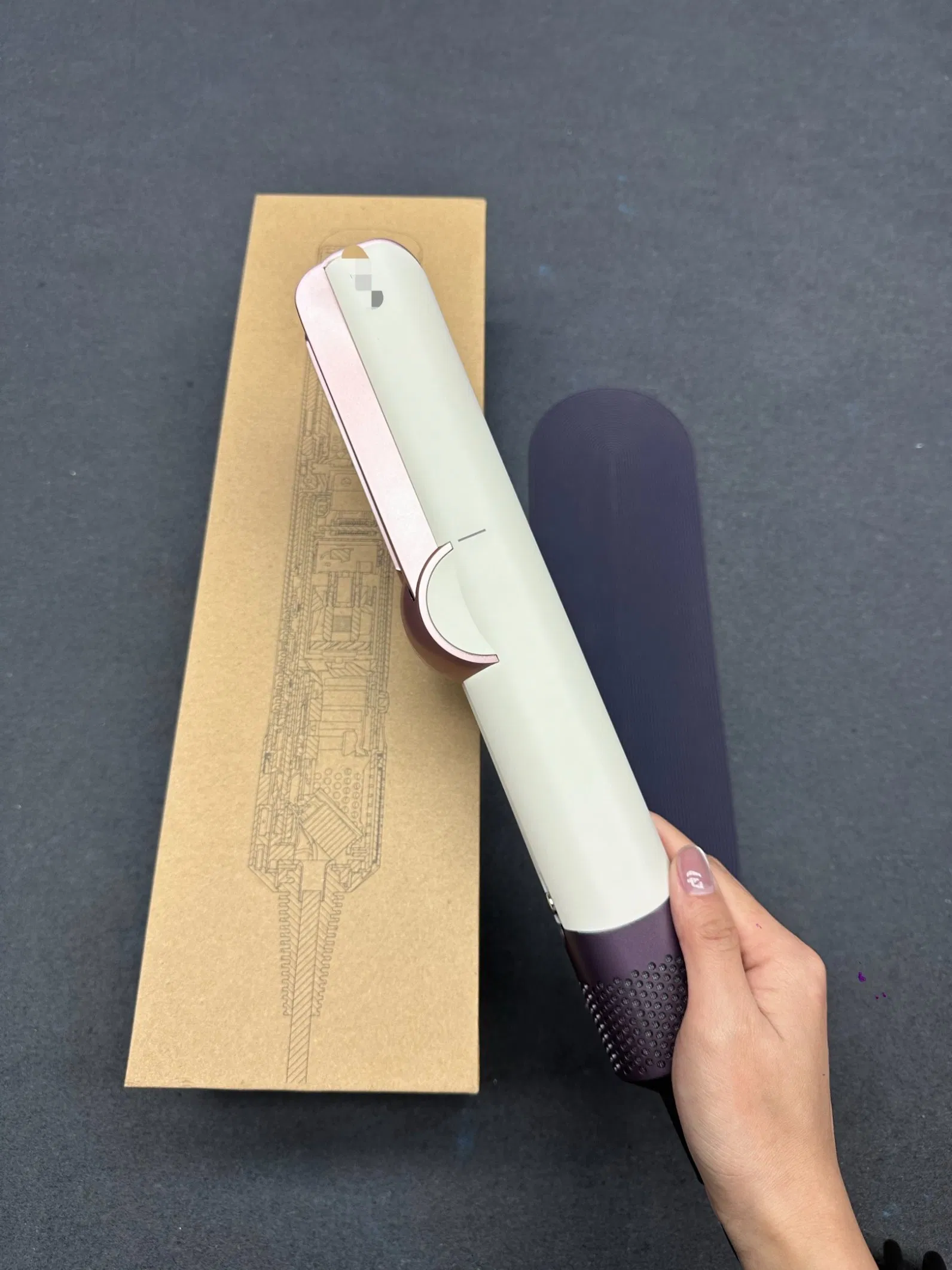 Ht01 Best Original Airstrait Hair Dryer Straightener Son Airwrap Dy 2-in-1