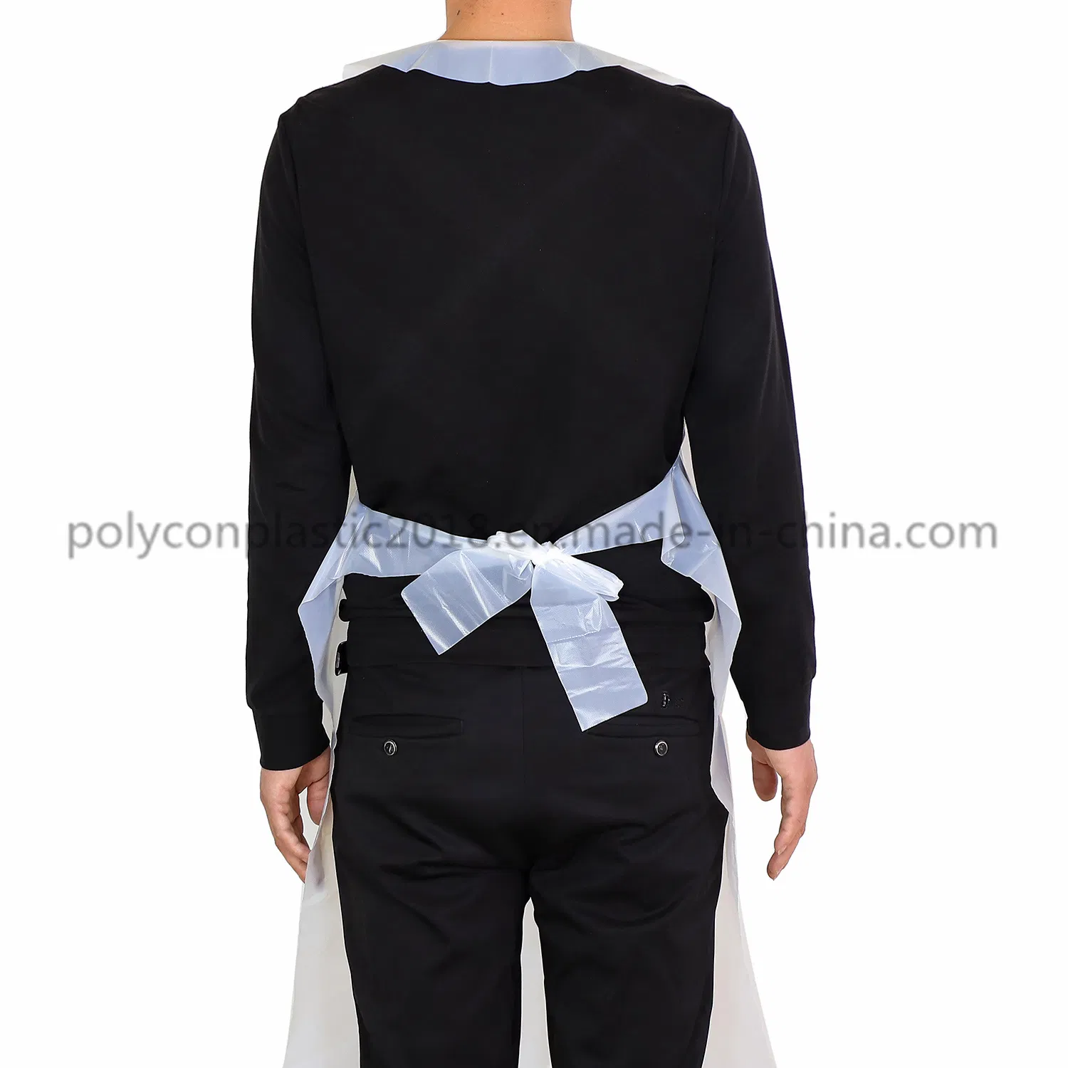Adult Disposable Plastic Apron HDPE PE Food Grade PE Aprons for Household Standard Quality