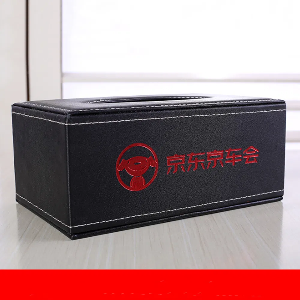 Restaurant Leather Room Luxury Decorative Hotel Tissue Box