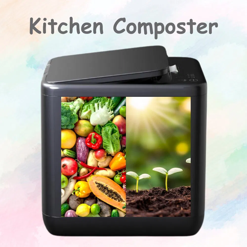 New Design Food Waste Disposer for Heavy-Duty Kitchen Tasks with Touch Key-Press