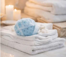 Blue SPA Balls for Hotel SPA Service Floating Water Quality Care