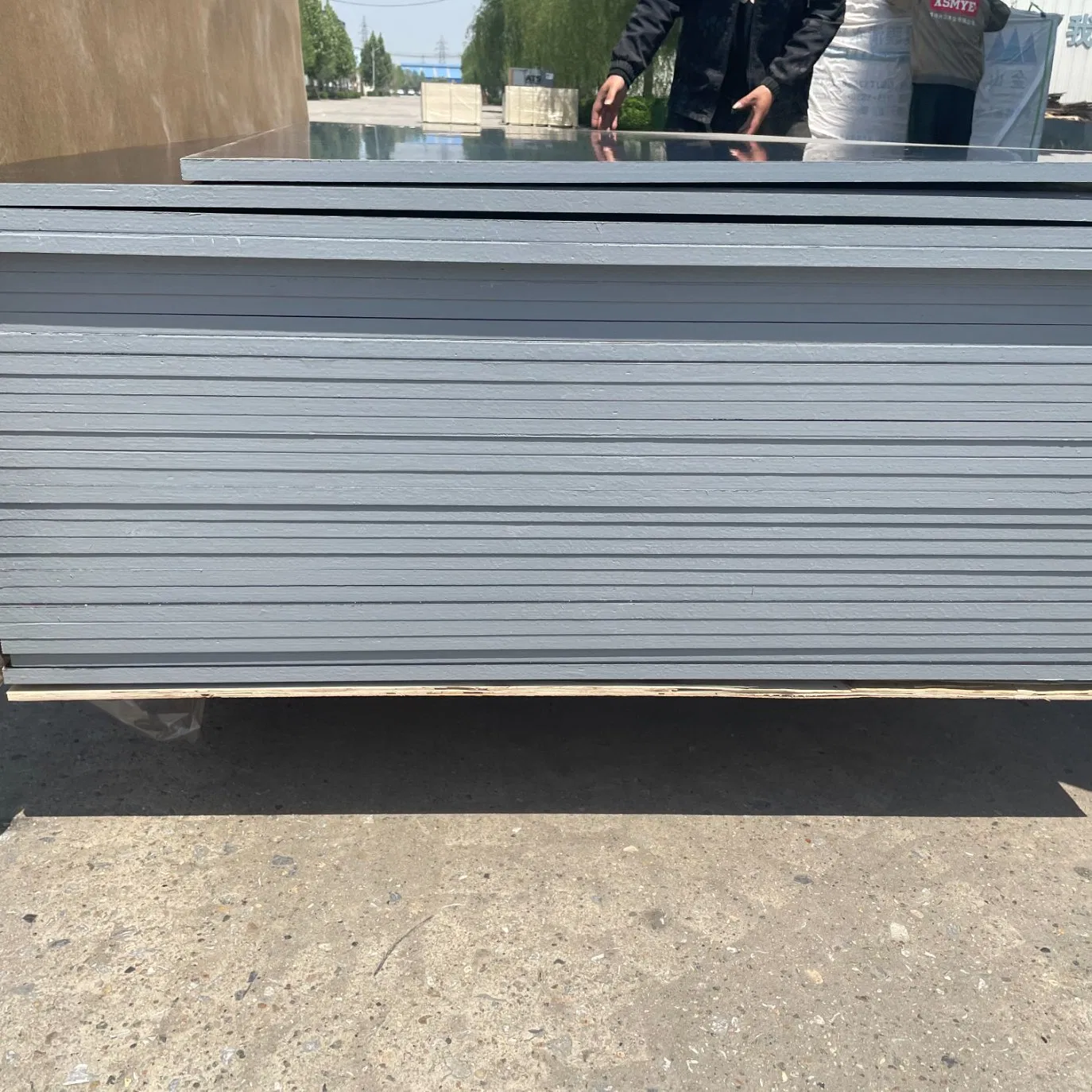 Poplar Core Film Face Plywood for Base Concrete Formwork