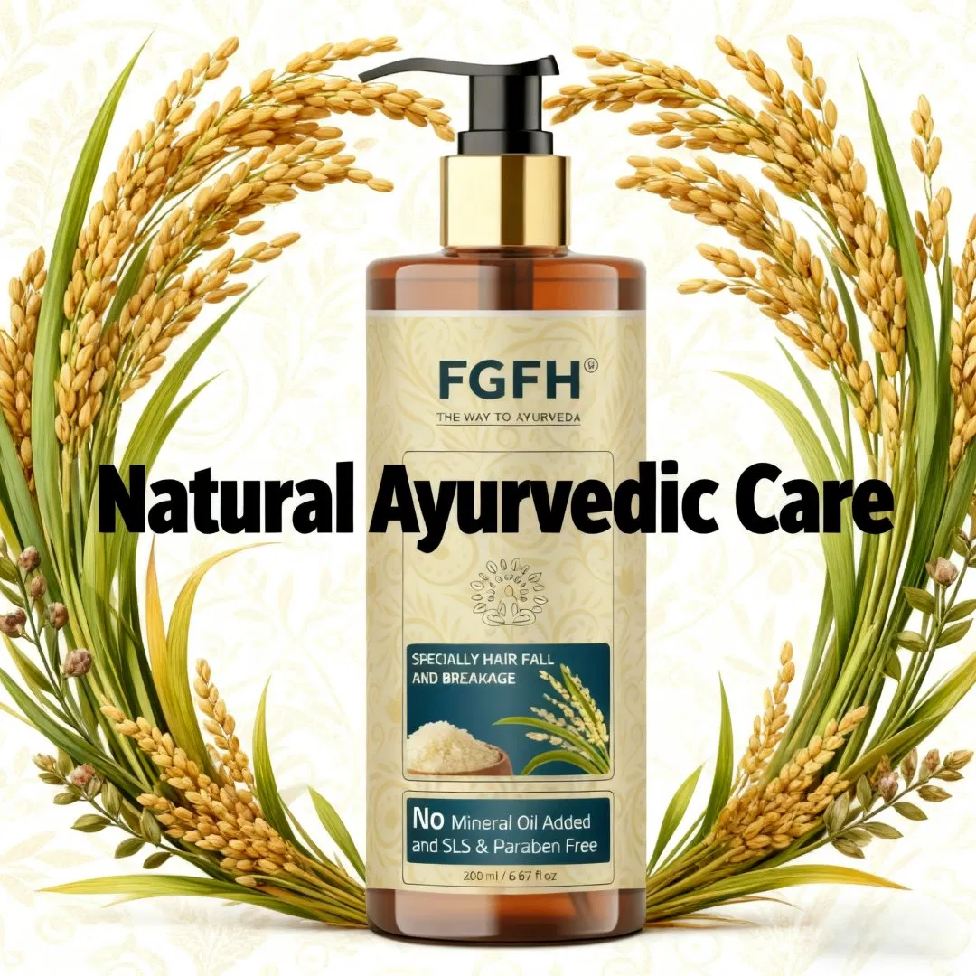 Hair Growth Shampoo Biotin Rice Water for Hair Growth Natural Thickening Shampoo