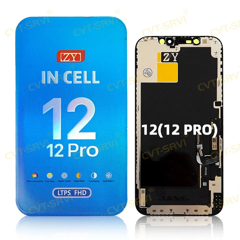 CVT-Srvi Pantallas Modulos Original OLED High Quality Repuestos LCD Touch Screen Replacement Parts Zy Incell Mobile Phone LCD Display for iPhone 11 12 13 14 15p