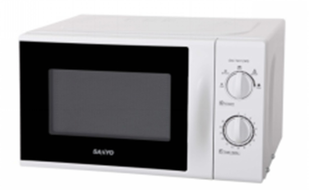Stainless Steel 20L Microwave Oven with Mechanical Control Grilling Function
