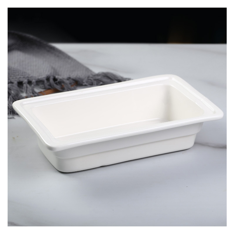 Hotel Services White Ceramic Dinner Plate Cheap Gn Pan Porcelain Plate for Sale