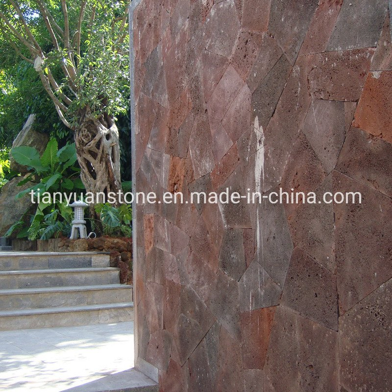 Decorative Landscape Red Lava Rock Stone