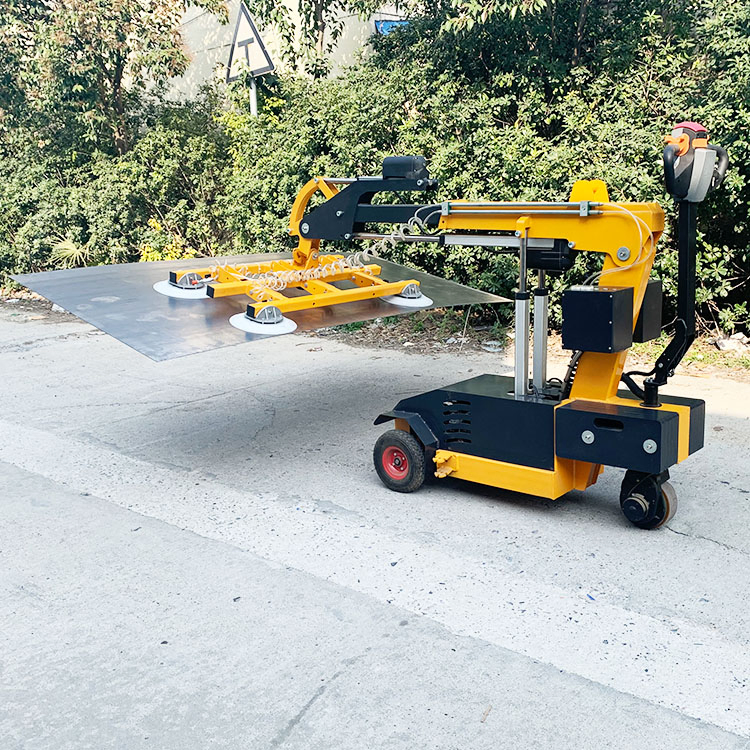 Rubber Construction Shovel Vacuum Tube Lifter 400kg Glass Installation Vehicle