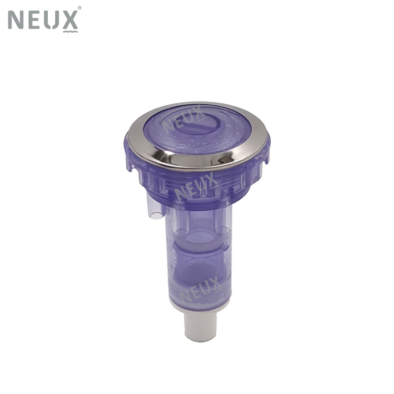 2.5" Pop up Waterspout Waterfall Spas Water Feature with LED Light