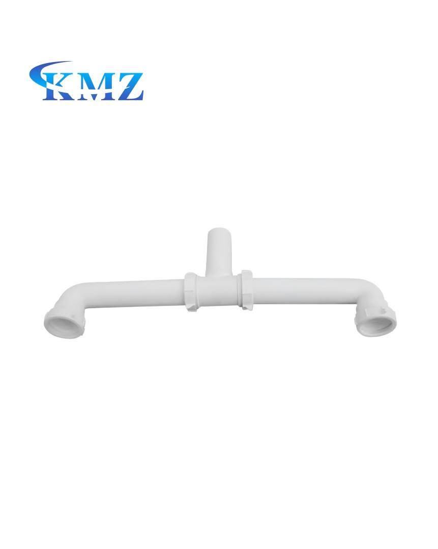 High Quality Water Siphon PVC T Trap Plastic Siphon Pipe for Kitchen Sink
