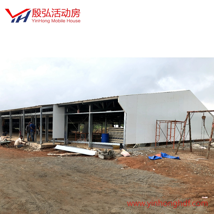 Feed Silo for Chicken House Steel Shed Sandwich Panel Steel Structure Farm Prefab House