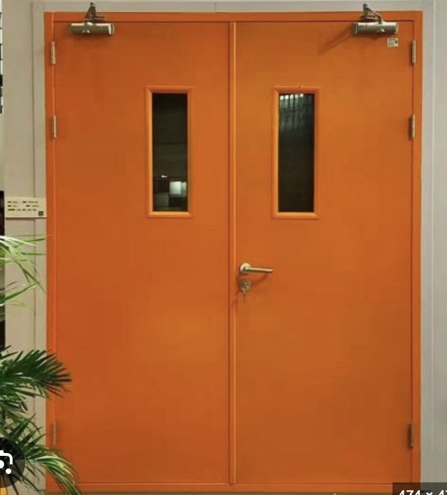 Fire Rated Metal Security Door with Certification for Your Peace of Mind