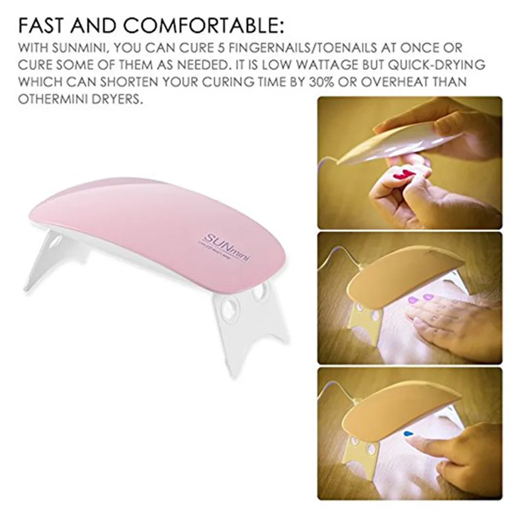 Cheapest 6W Sunmini LED Nail UV Lamp with Sensor