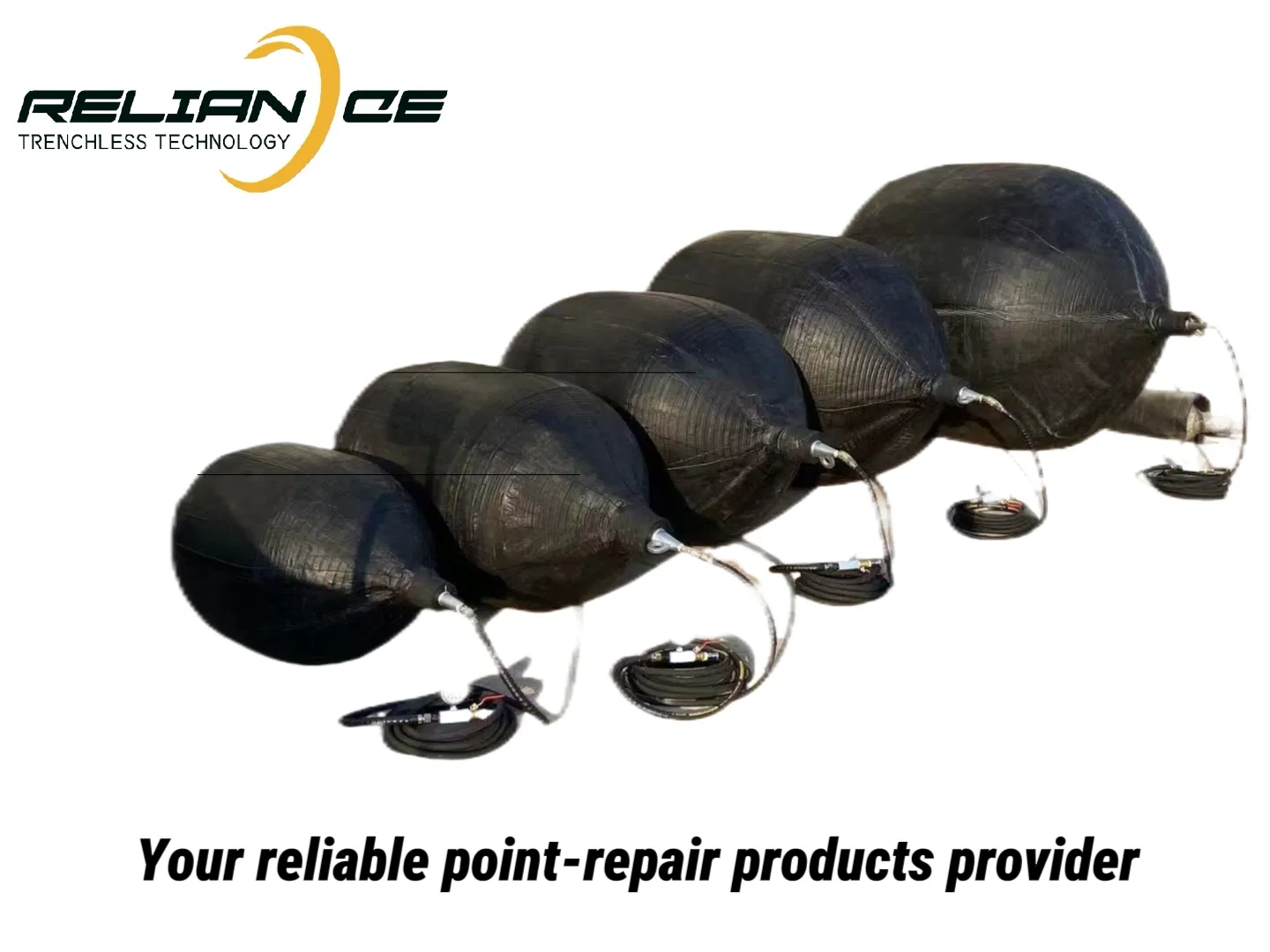Inflatable Stop Balloons for Trenchless Pipeline Sealing and Rehab