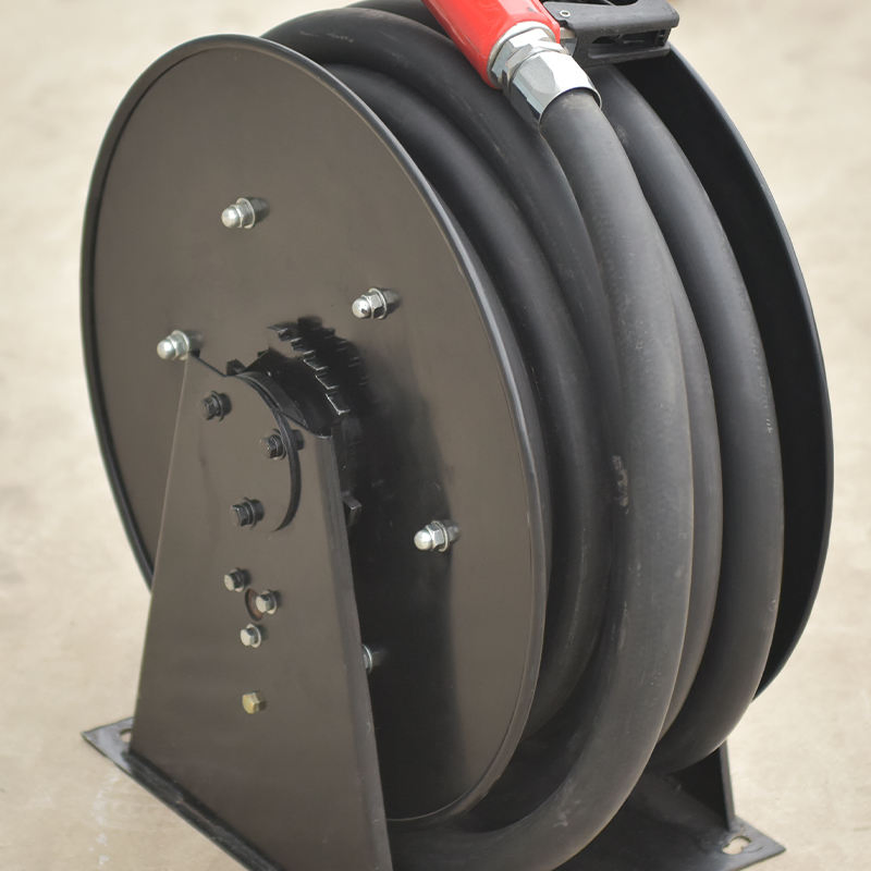 Industrial Standard 10m Auto Retractable Diesel Fuel Hose Reel with Nozzle