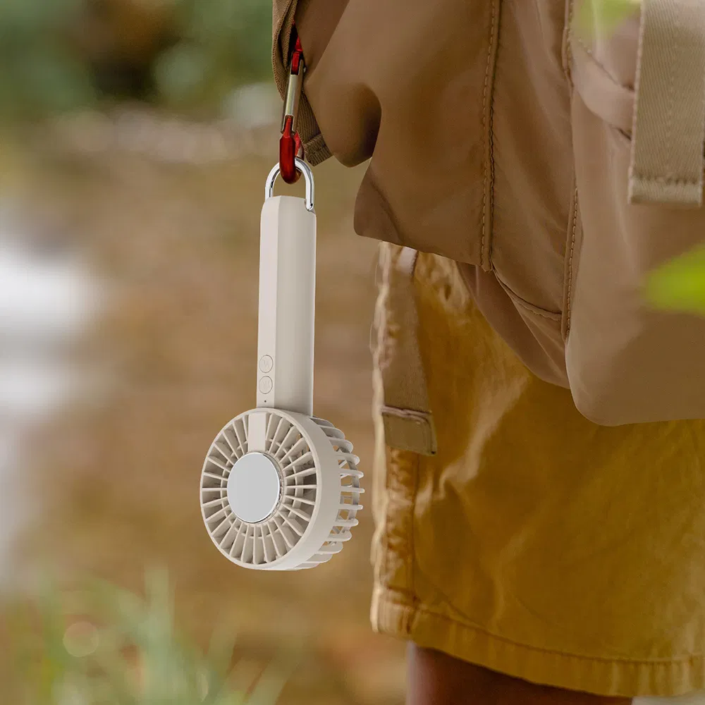 Custom Logo Wholesale Price Mini Handheld Fan Battery Type Portable Desktop Mini Cooling Fan