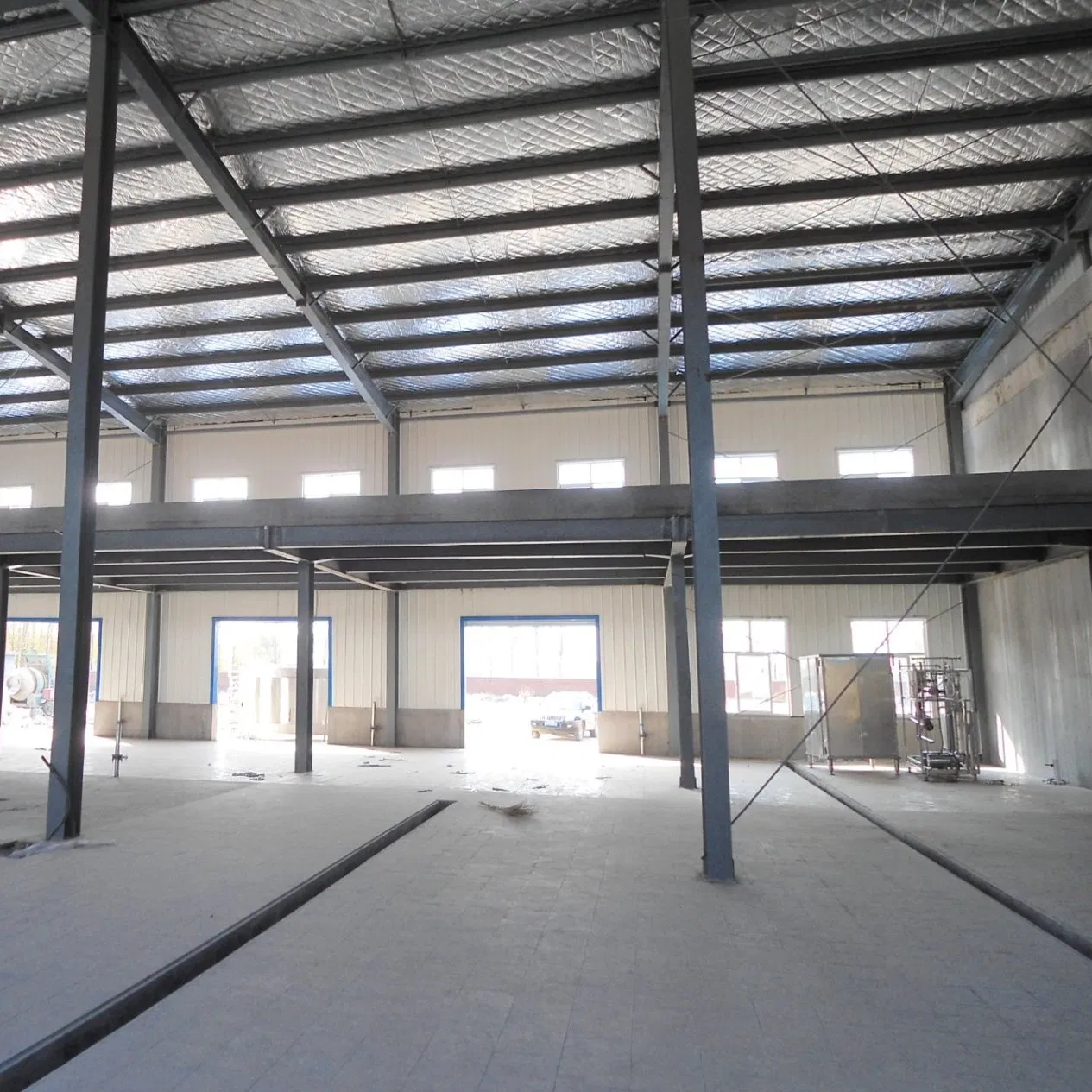 Design Factory Steel Fabrication Shed Steel Structure Prefab Garage Workshop Layout