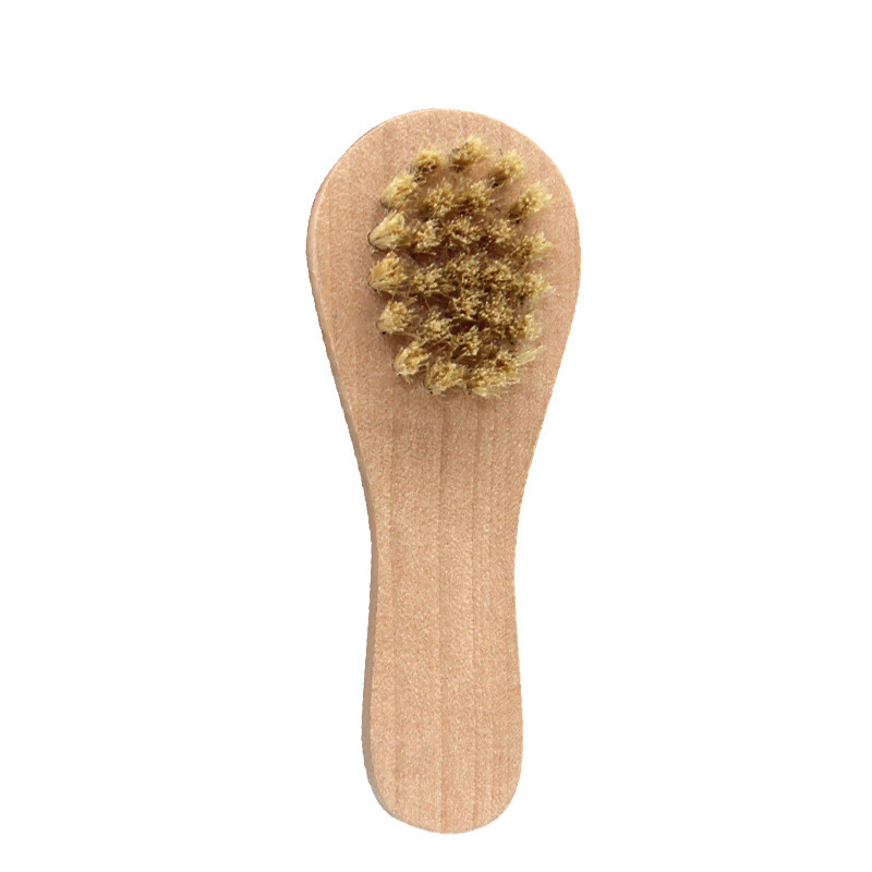 Customized Cleaning Brush High Quality Wooden Block Hair Brush Shoe Brush