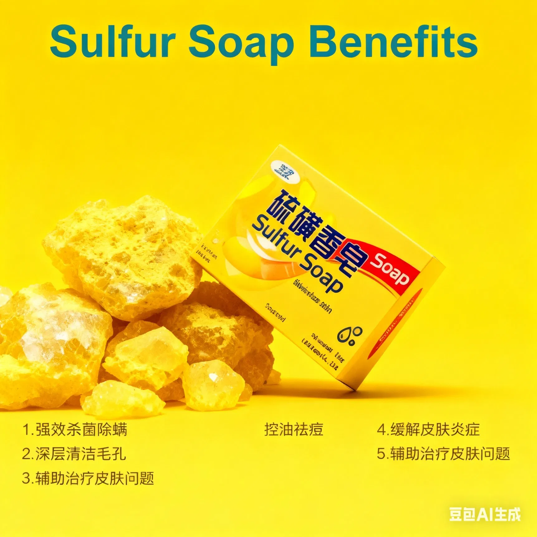Manufacturer Wholesale Customize Natural Good Quality Factory Price Oily Skin Bar Soap: Natural Control and Eczema Relief