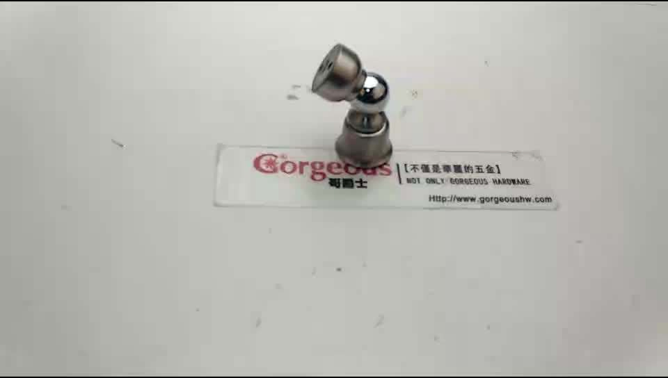 Magnet Buffer Stainless Steel Strong Magnetic Door Holder Hardware Floor Mounted Type Wooden Door Stopper