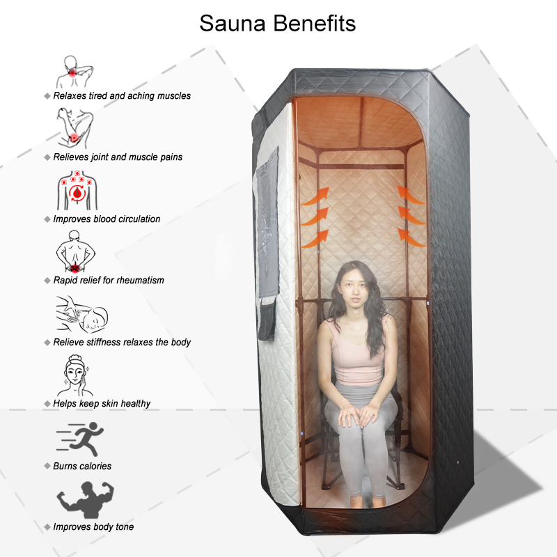 Raysen 3.6L Wet Sauna Tent Portable Steam Sauna at Home