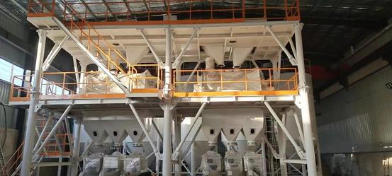 China Dry Mix Mortar Production Line for Putty Powder