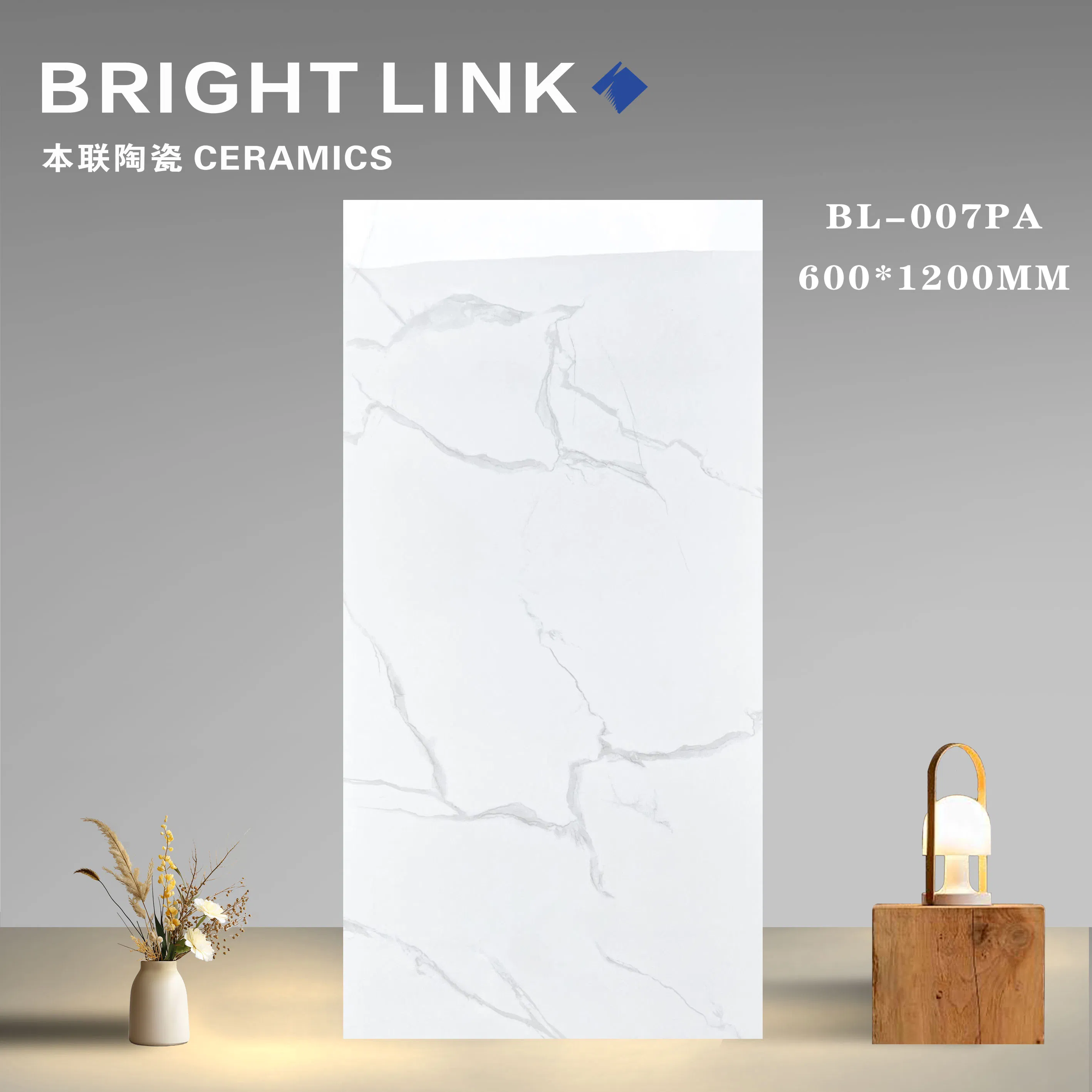 Foshan 600*1200mm with Deluxe Design Polish Glazed Porcelain Wall Floor Tile