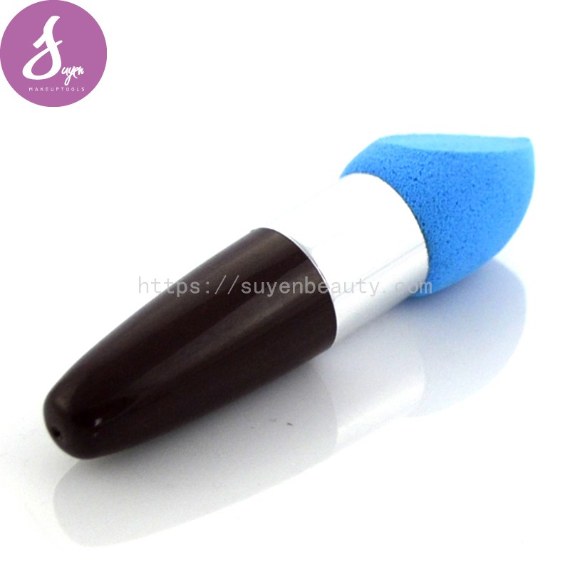 Professional Liquid Foundation Brush Cosmetic Sponge with Handle