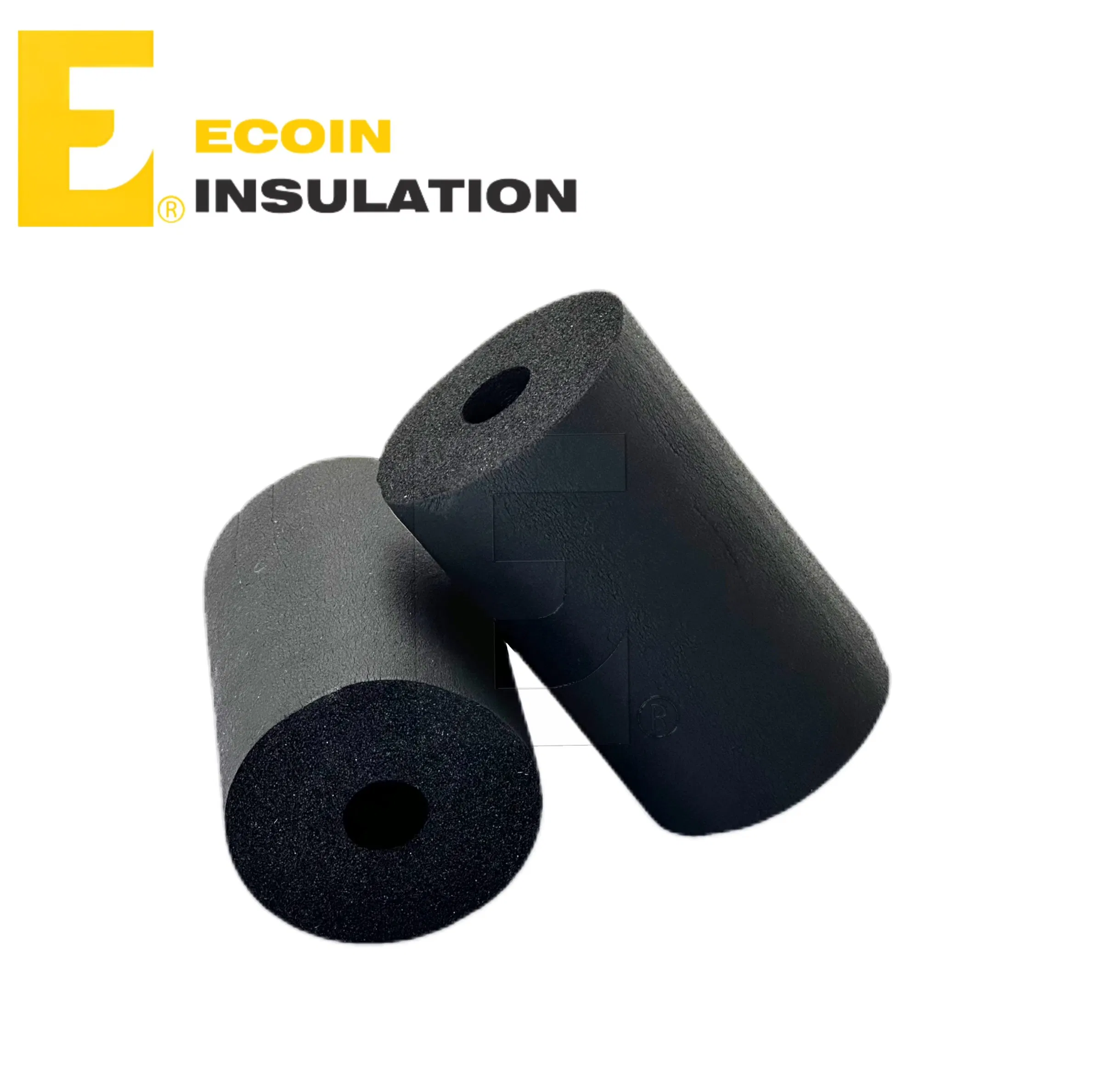 NBR Thermal Insulation Pipe Custom Isolation Rubber Foam Tube Pipe