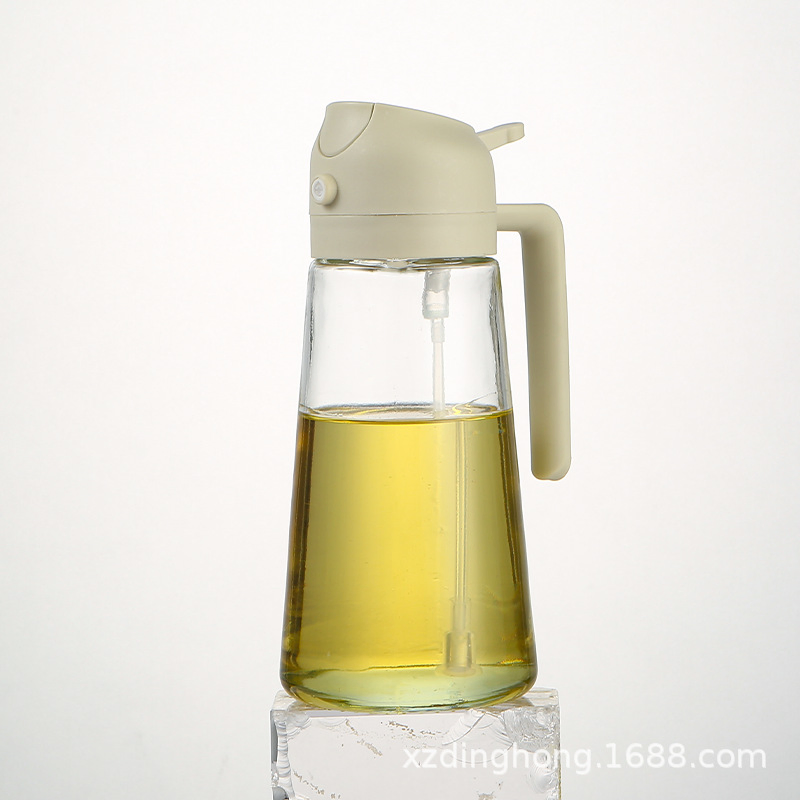 Glass Oil Sprayer Bottle Precise Control for Healthy Cooking Kitchen Essential