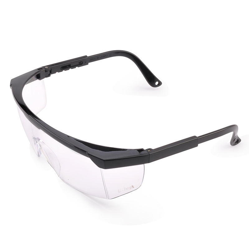 CE En 166f & ANSI Z87.1 Standard Anti-Scratch Safety Glasses PC Lens Eye Protection Dust-Proof Anti-Fog Safety Goggles