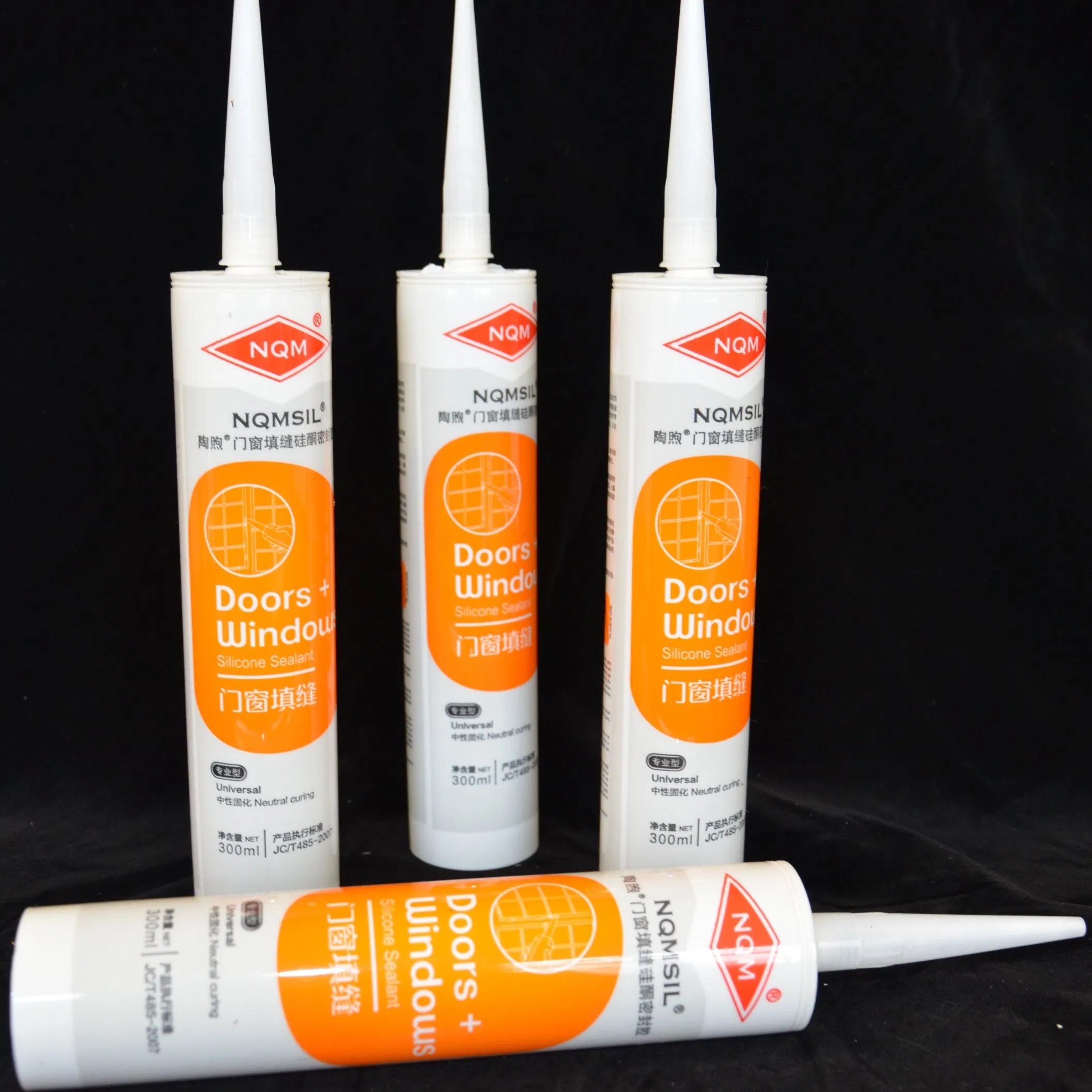 Quick Drying Silicone Sealant for Windows with Antibacterial Formula