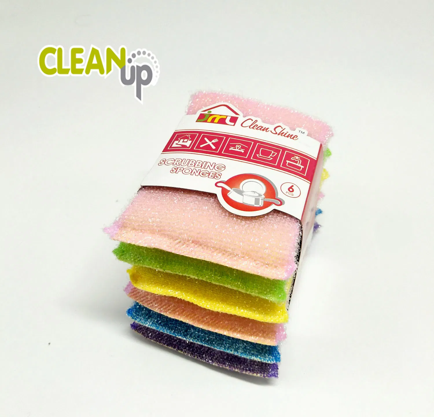 Kitchen Cleaning Sponge Foam Sponge Scourer Washing Dishes