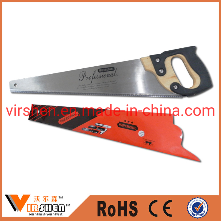 High Quality Cheap Hand Saw with Wooden or Plastic