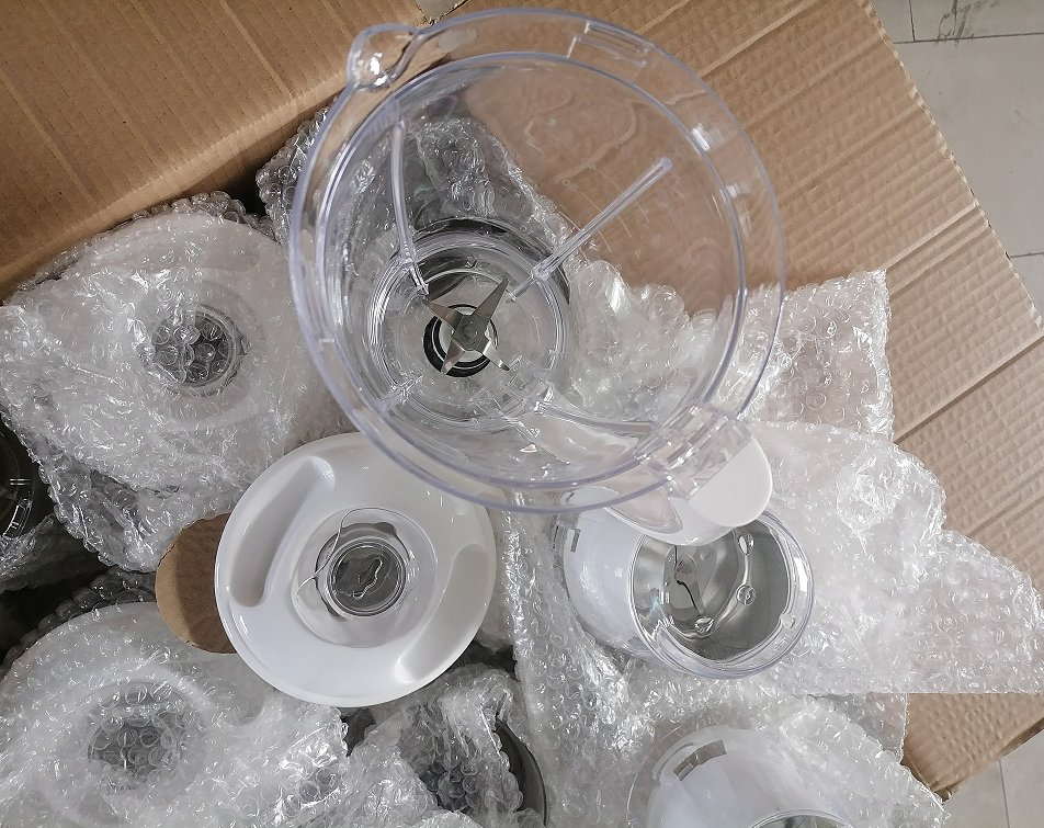 1500ml White Meat Chopper Plastic Jar Nut Grinder Accessories Vegetable Juice Extractor