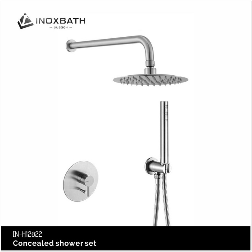 Stainless Steel Shower Faucet Head Bathroom System Factory Direct Watermark