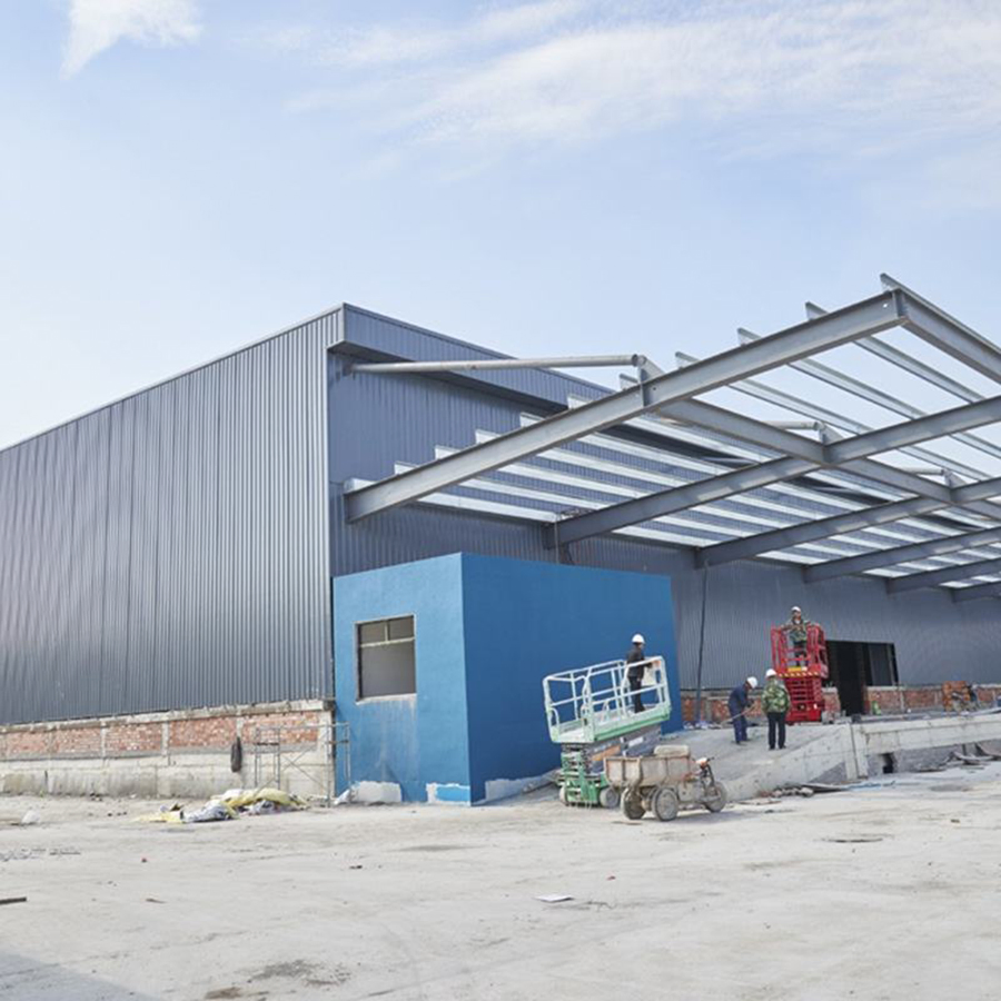 High-End New Design High Strength Metal Warehouse for Textile Factory