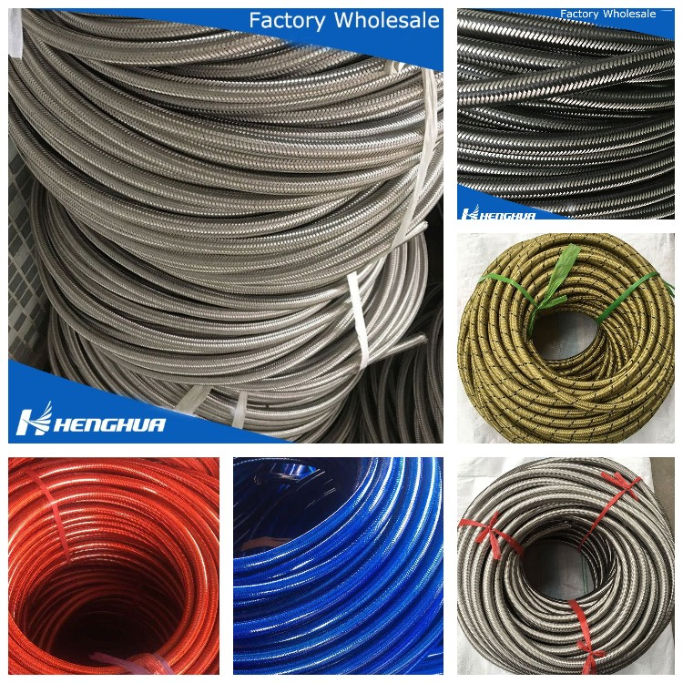 Original Brand New Stainless Steel Braided Hose Stainless Steel Wire Braided Hose Stainless Steel Ring Silicone Turbo Hose