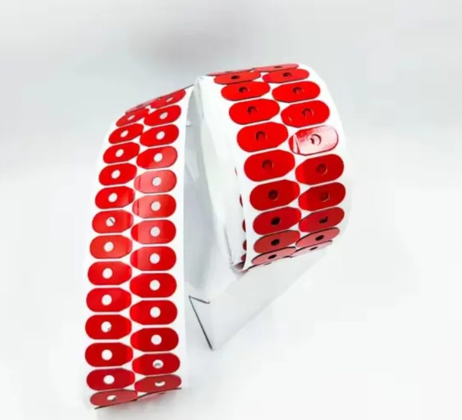 Factory Outlet High Viscosity 17*33mm Lens Blocking Pads Adhesive Pads for Super Hydrophobic Lenses