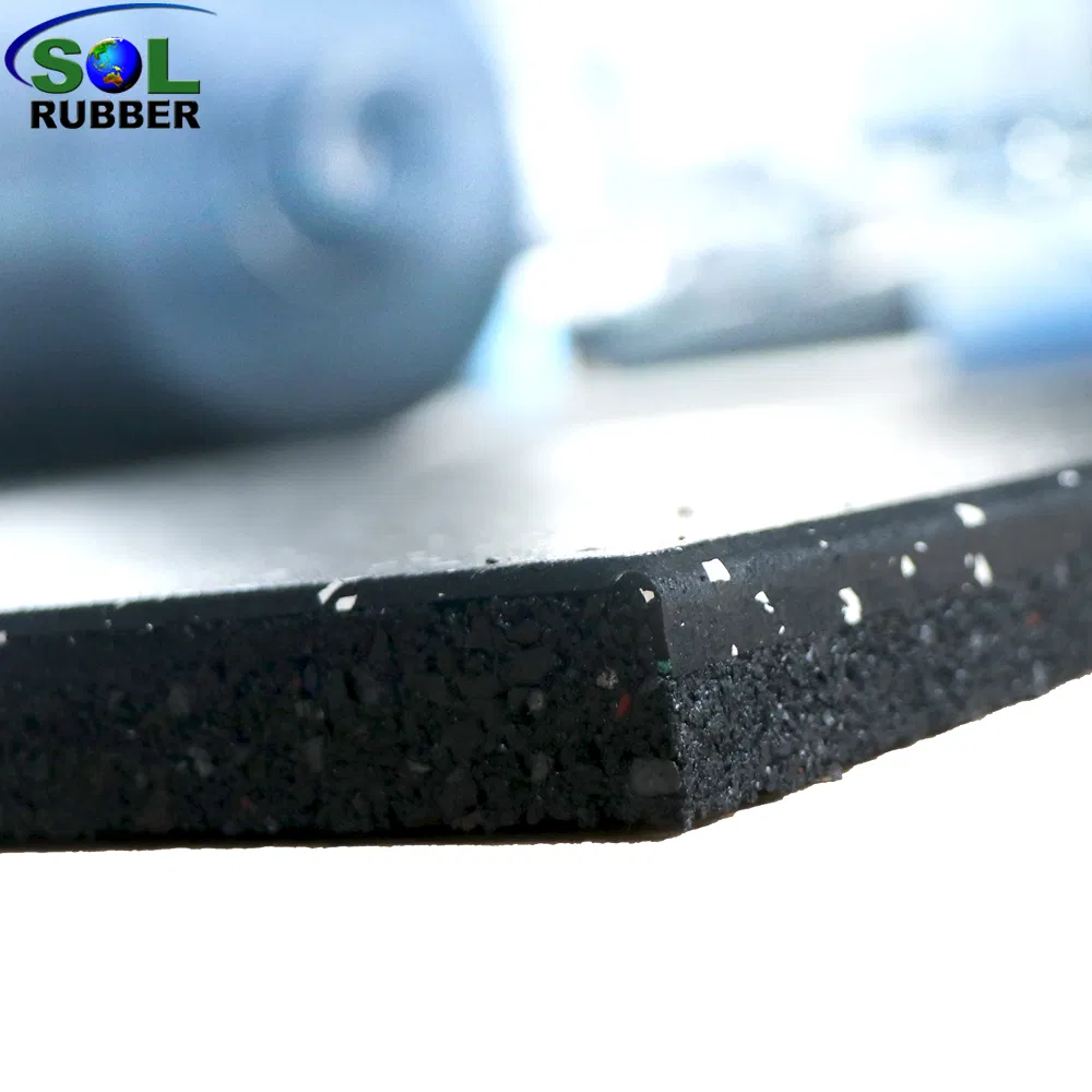 Piso PARA EPDM Gym Heavy Duty Area Mat Rubber Flooring