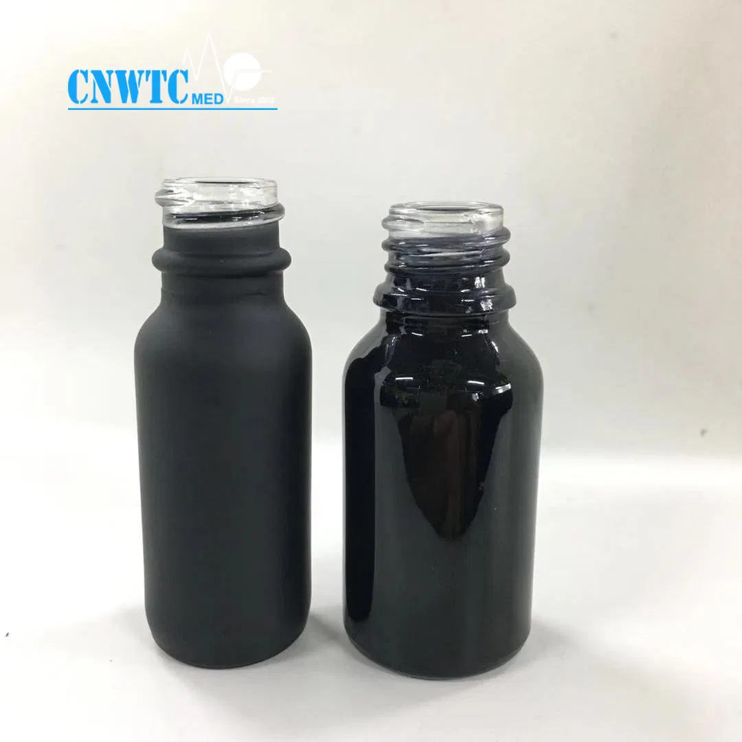 1 Oz Boston Round Glass Bottles with Dropper 60ml