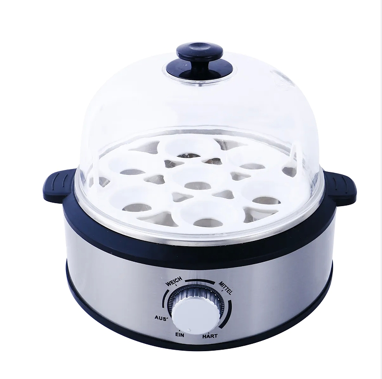 Electric Egg Boiler Home Use Egg Boiling Pot with Buzzer and Program Stainless Steel Egg Steamer