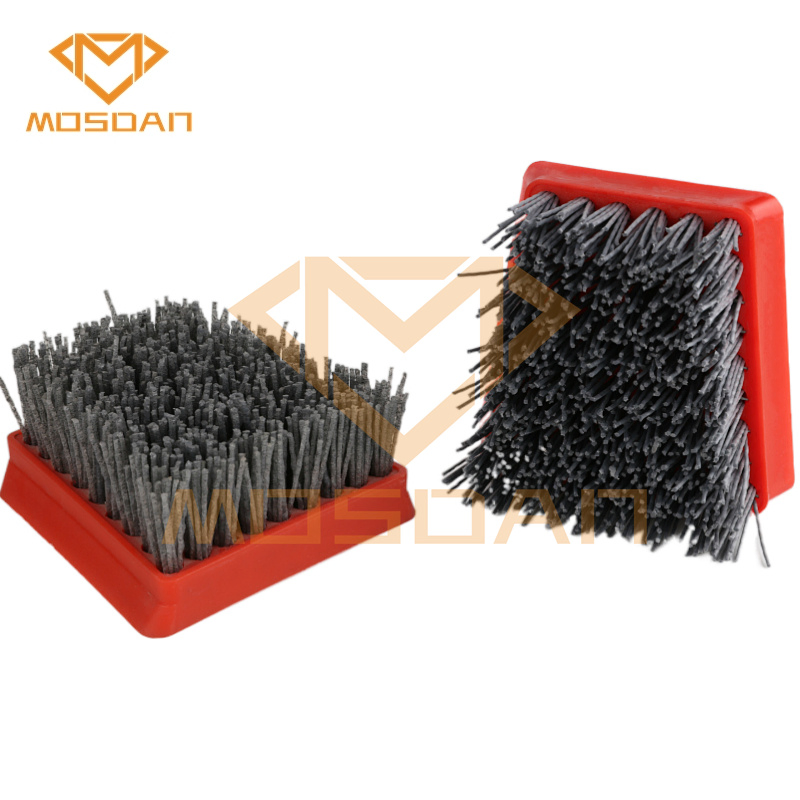 Antiquing Frankfurt Silicon Carbide Abrasive Brush for Grinding Granite Marble